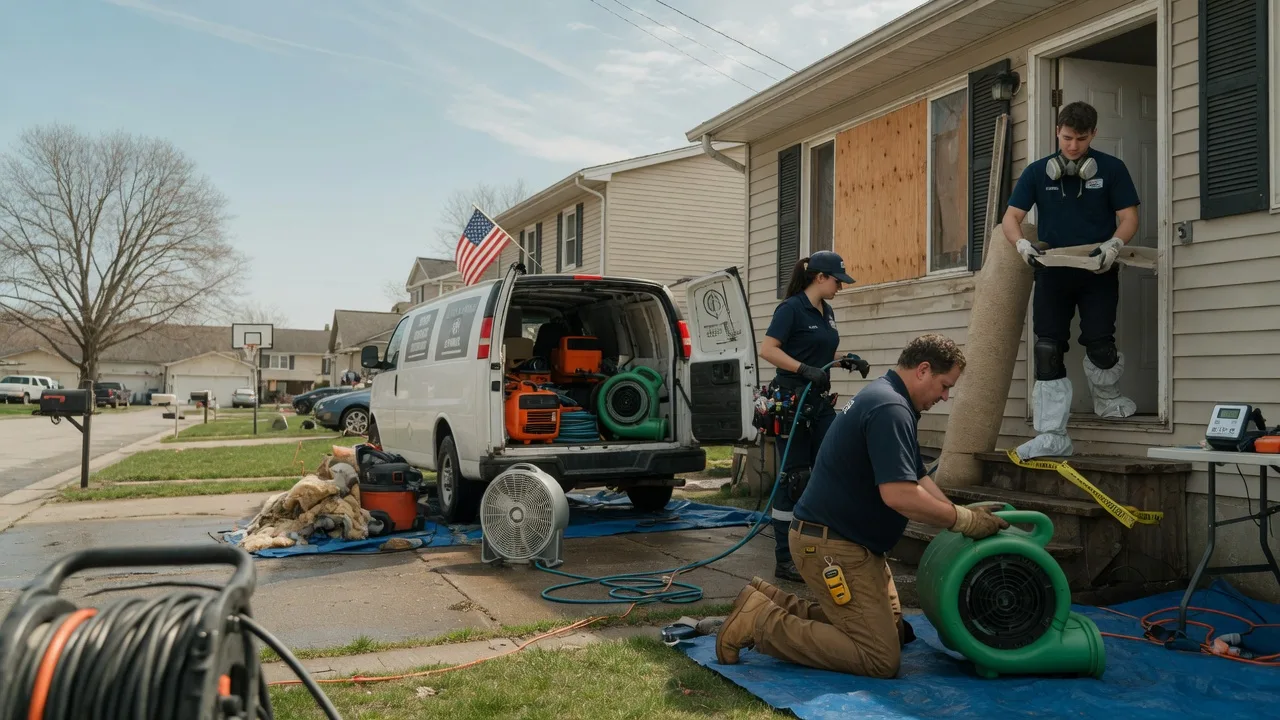 Water Damage Restoration in Waterford, OH near me
